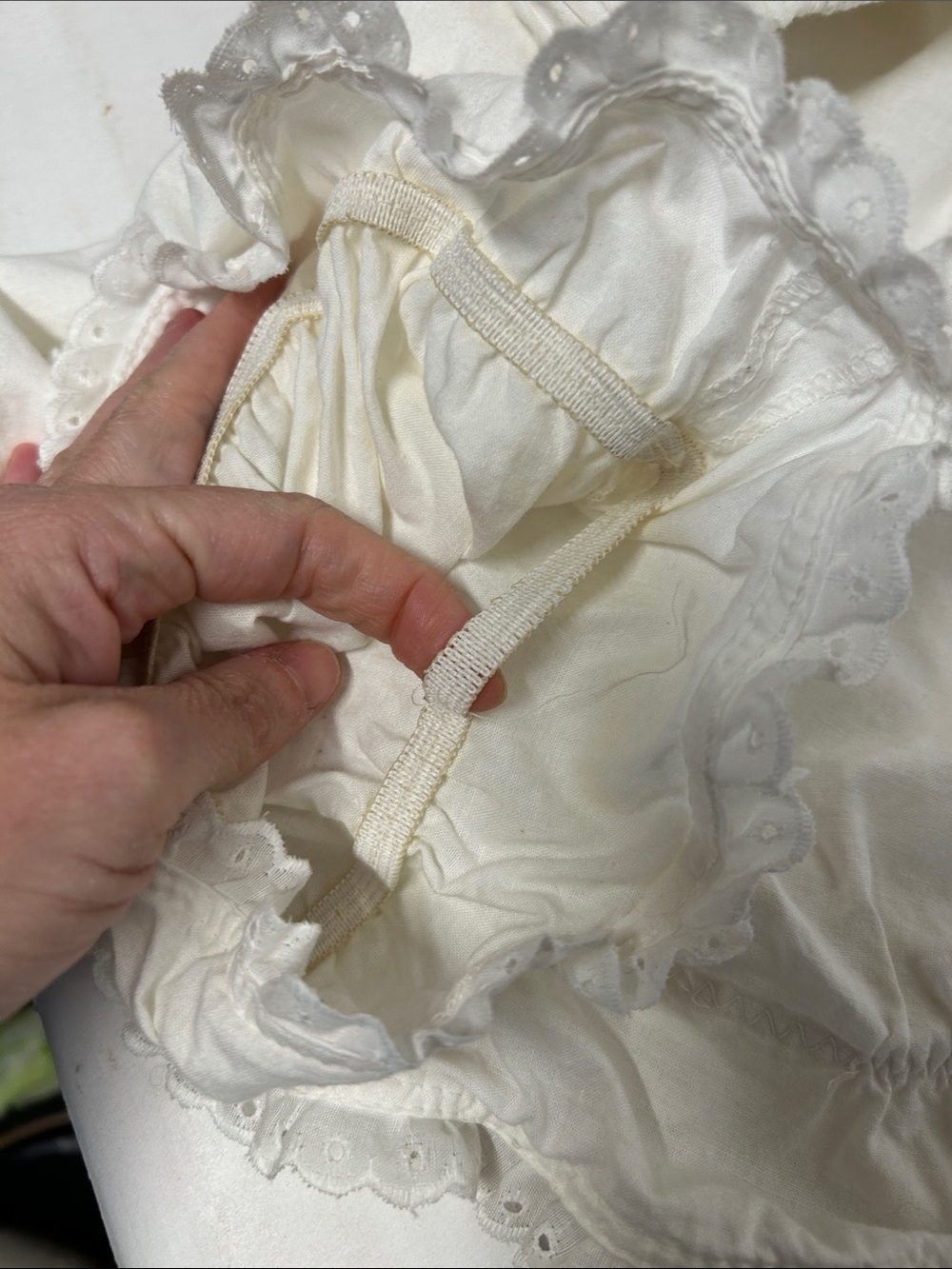 Dion med women’s bloomers  white made in The USA - Picture 7 of 7
